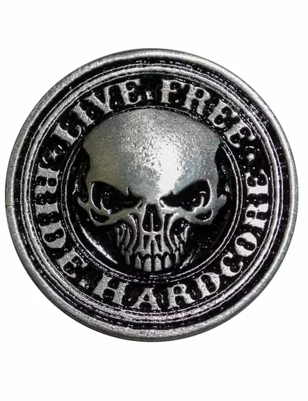 Pinssi, Hot Leathers, Skull Hardcore - Pinssit - PNS9 - 1