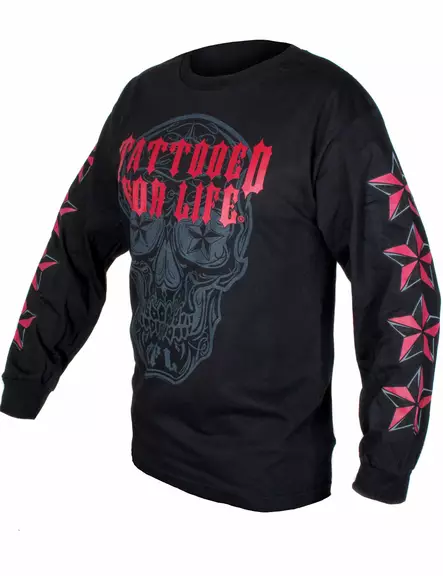 Pitkähiha, Hot Leathers Day Of Dead - Pitkähihaiset paidat - PH209 - 2