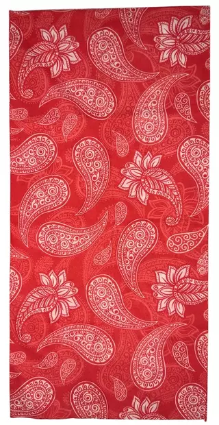 Putkihuivi Paisley, punainen - Putkihuivit - B459 - 1