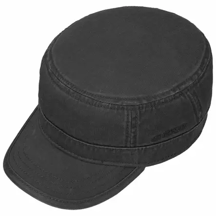 Stetson Army Cap, musta - Lippikset - STHAT189 - 2