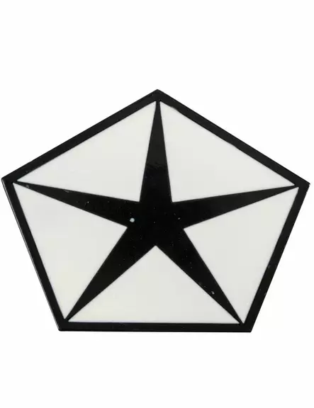 Vyönsolki, Chrysler star, valkoinen - Soljet - VS669 - 1