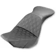 2-UP SEAT EXPLORER™ LS FRONT|REAR VINYL|SADDLEGEL™ BLACK - Satulat ja satulanpäälliset - 08020919 - 1