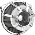 AIR CLEANER KIT INVERTED BIG SUCKER BEVELED CHROME - Ilmansuodattimet - 10102089 - 1