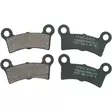 BRAKE PAD ORGANIC - Jarrupalat - 17200219 - 1