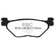 BRAKE PAD SFA SERIES ORGANIC - Jarrupalat - 17200389 - 1