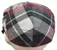 Flatcap harmaa valko puna ruudullinen - Flat Capit - LC669 - 3