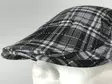 Flatcap, mustavalkoruutu - Flat Capit - LC519 - 5