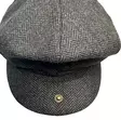 Flatcap Tweed, tummanharmaa - Flat Capit - LC789 - 4