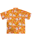 Havaijipaita, Oranssi, oranssit kukat - Kauluspaidat - KP189 - 2