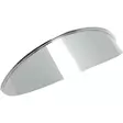 HEADLIGHT VISOR 5.75" CHROME PLAIN - Tuulilasit ja etumaskit - 20010369 - 1