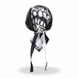 Headwrap,Hot Leathers, Spade Skull - Headwrapit - HW169 - 3