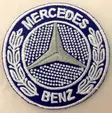 Kangasmerkki, Mercedes Benz sininen - Kangasmerkit - K1409 - 1