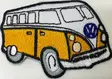 Kangasmerkki-VW Kleinbus-keltainen - Kangasmerkit - K1199 - 1