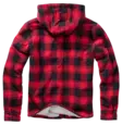Lumberjacket hupulla Punamusta - Kangastakit - T449 - 2