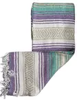 Mexico viltti,Lightpurple Mint Tan White - Kodin tekstiilit - MEX59 - 2