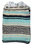Mexico viltti, Mint/Tan/Navy - Kodin tekstiilit - MEX49 - 1