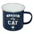 Muki i love my CAT Emalimuki 10x9cm - Astiat - 89039 - 2
