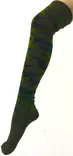 Pitkät sukat 38/41, Vihreä camo - Sukat - SU189 - 1
