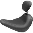SEAT WIDE TRIPPER W/BACKREST SOLO BLACK - Satulat ja satulanpäälliset - 08021109 - 1