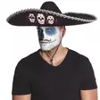 Sombrero Calavera - Kallot, Halloweenrekvisiitta - HOR319 - 2