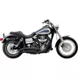 SPEEDSTER SWEPT EXHAUST WITH POWERPORT BLACK HD - Pakoputket ja niiden osat - 18001469 - 1