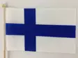 Suomenlippu 12x21cm puuvarrella - Liput - LIPPU99 - 1