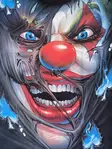 T-paita Clown face & Nosering - T-paidat - TP1369 - 2