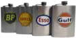 Takumatti öljymerkit BP Gulf Shell Esso - Juomapullot - PTM19 - 1
