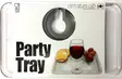 Tarjotin, Party tray 13 x 21 cm - Keittiötarvikkeet - PRT899 - 1