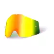 YOUTH MIRROR GOLD REPLACEMENT LENS FOR 100% JR GOGGLES - Ajolasien tarvikkeet - 26020559 - 1