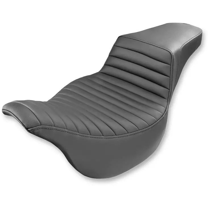 2-UP SEAT STEP UP TR FRONT|REAR VINYL PLAIN BLACK - Satulat ja satulanpäälliset - 08011049 - 1