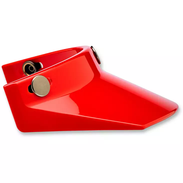 3-SNAP VISOR RED - Kypärätarvikkeet - 01321139 - 1