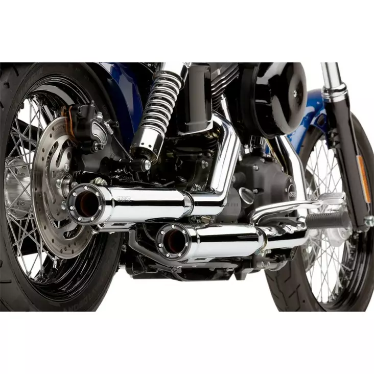 3" RPT SLIP ON MUFFLER CHROME HD - Pakoputket ja niiden osat - 18010719 - 1