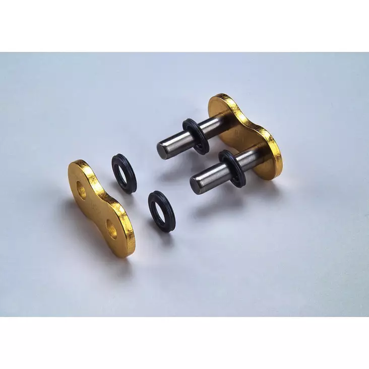 520/135 ZRP 1 RIVET LINK 520 Z-RING REPLACEMENT CONNECTING LINK / GOLD|BLACK / STEEL - Ketjut ja ketjulinkit - 12250379 - 1