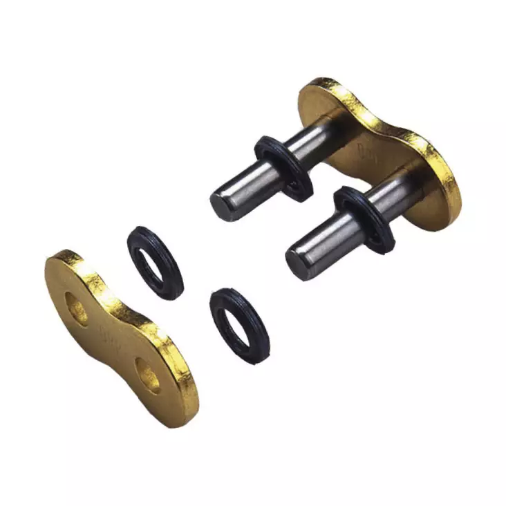520/135 ZRT 1 RIVET LINK 520 Z-RING REPLACEMENT CONNECTING LINK / GOLD|BLACK / STEEL - Ketjut ja ketjulinkit - 12250449 - 1