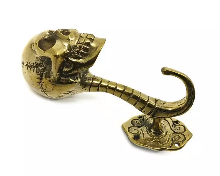 Ripustuskoukku Kultakallo, metallia - Naulakko - HOOK119 - 1