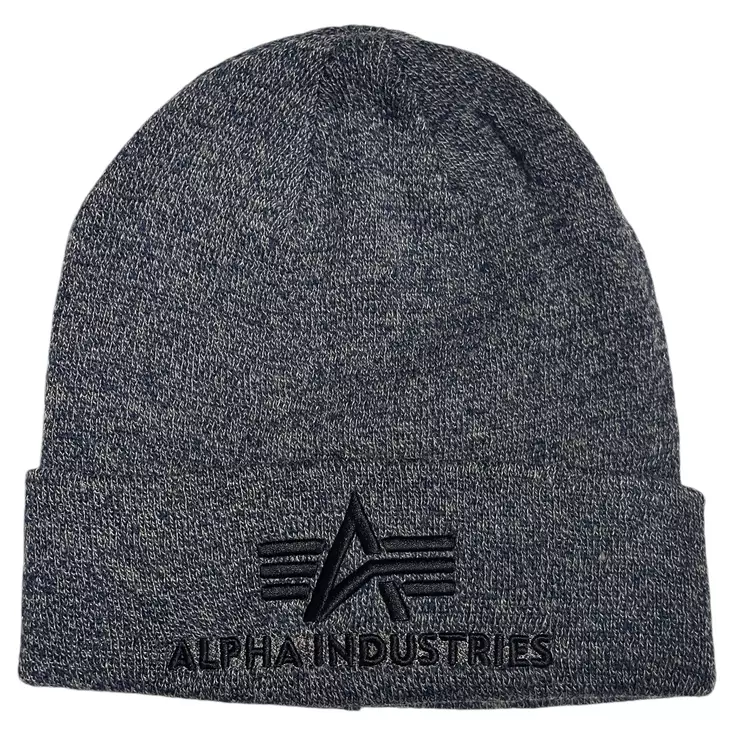 Alpha pipo 3D musta logo harmaa pipo - Pipot - ALP99 - 1