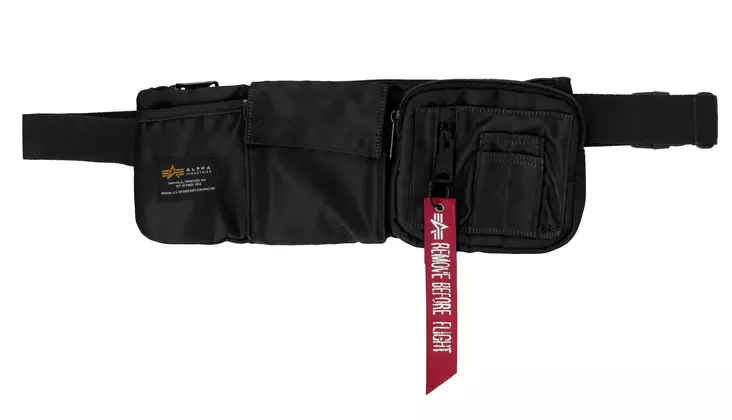 Alpha Vyötärölaukku, musta - Vyölaukut - ALP79 - 1