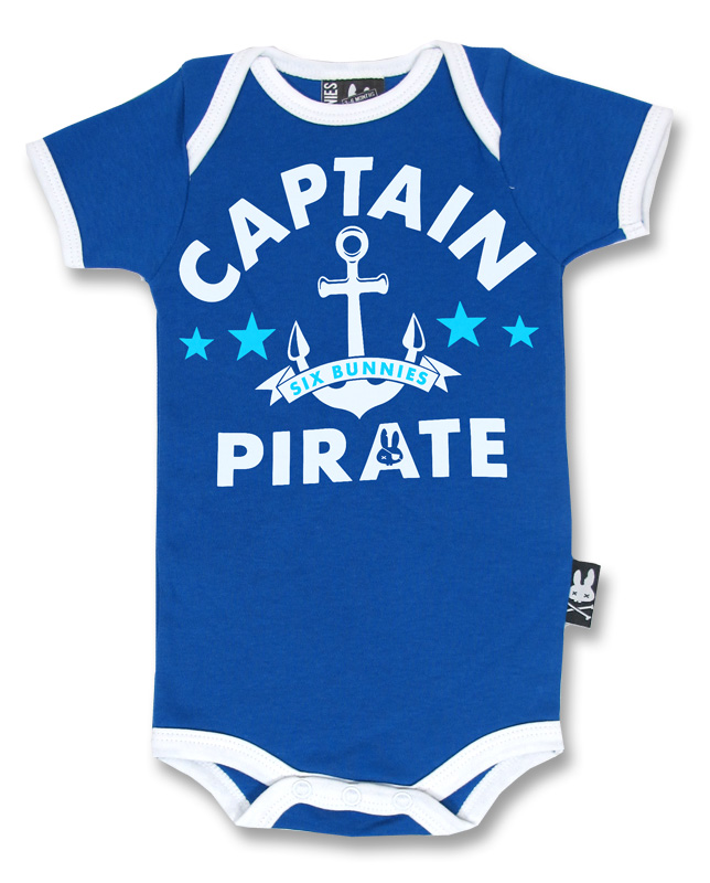 Body, Six Bunnies,Captaine Pirate - Bodyt - KID419 - 1