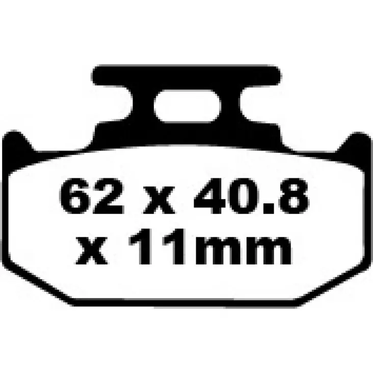 BRAKE PAD FA-TT SERIES CARBON FIBER - Jarrupalat - 17220249 - 1