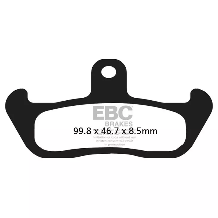 BRAKE PAD FA SERIES ORGANIC - Jarrupalat - 17200289 - 1