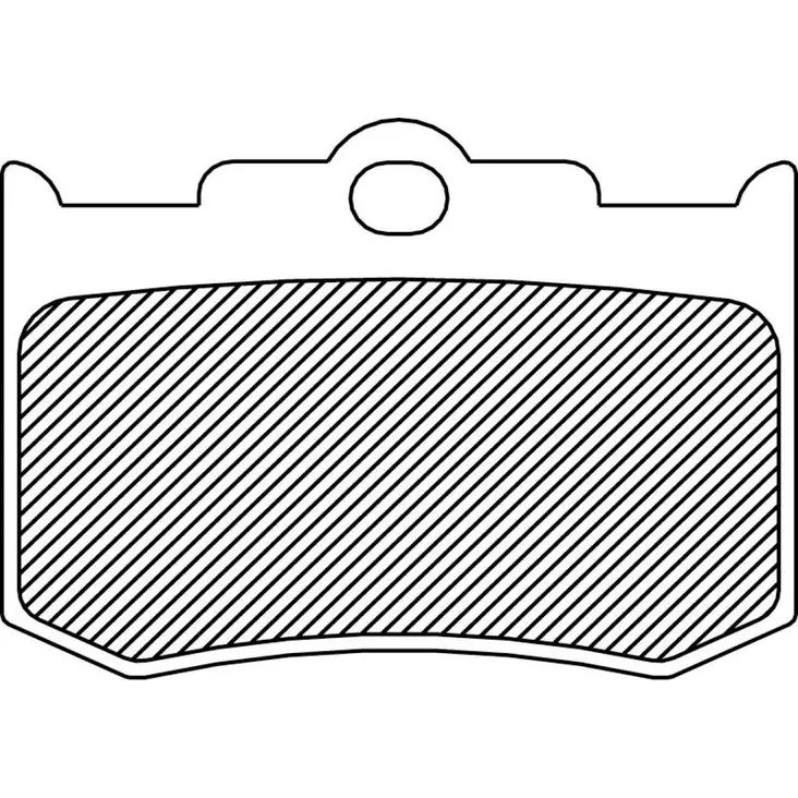 BRAKE PAD SINTERED - Jarrupalat - 17211359 - 1