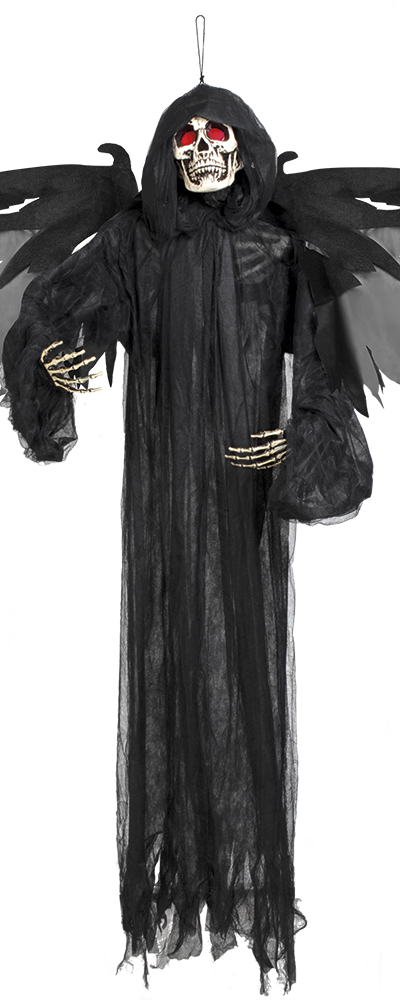 Dizzy Demon 165 cm, valoilla - Kallot, Halloweenrekvisiitta - HOR199 - 1