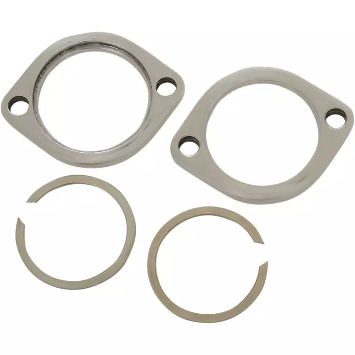 EXHAUST FLANGE KIT STANDARD STAINLESS STEEL - Pakoputket ja niiden osat - 18610889 - 1