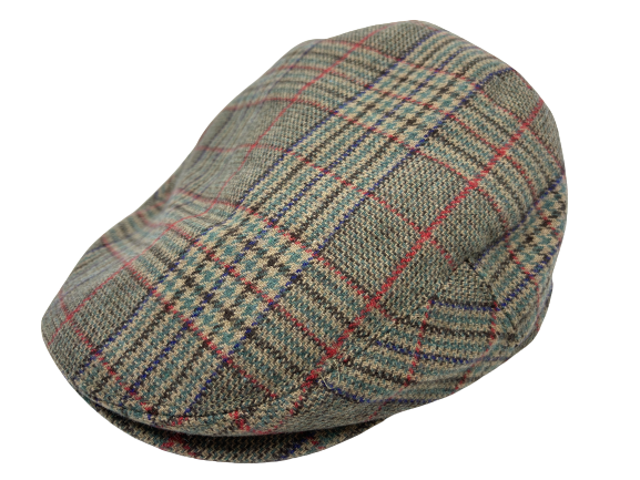 Flatcap vihertävä ketunpyytäjän hattu - Flat Capit - LC649 - 1