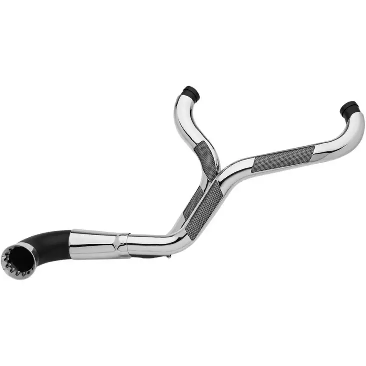 FULL EXHAUST SYSTEM POWDER-COATED|BLACK ALUMINUM|STEEL - Pakoputket ja niiden osat - 18001949 - 1