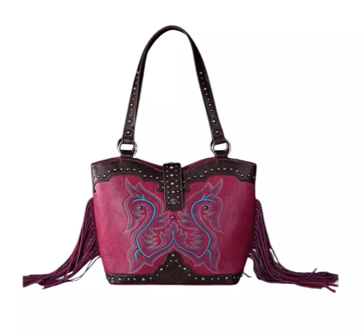 Hapsullinen Laukku pinkki - Laukut - NL909 - 1