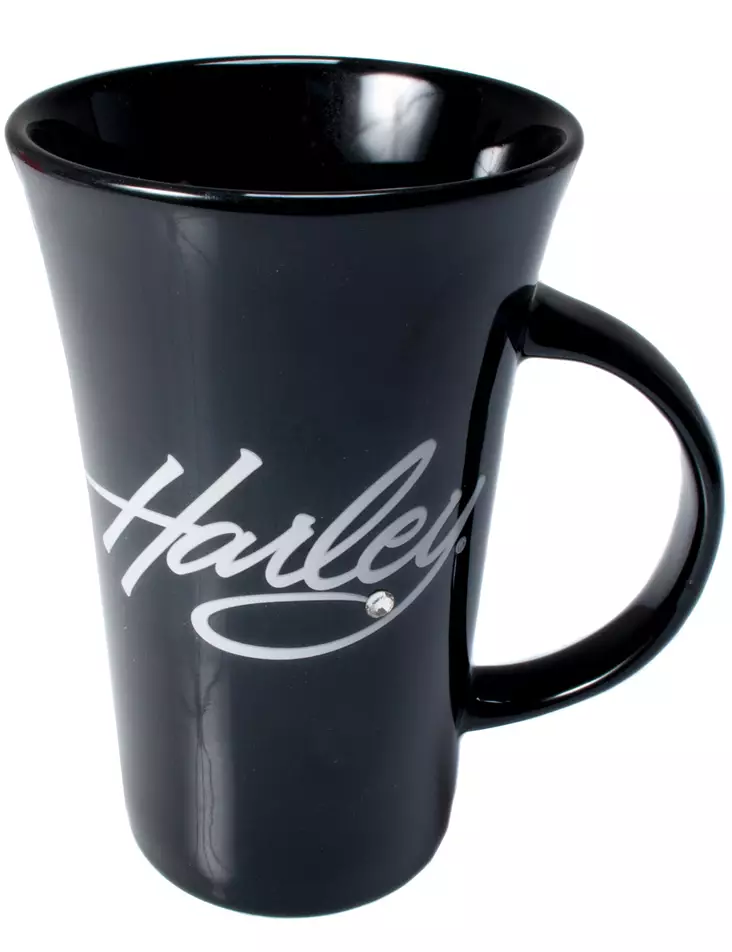 Harley-Davidson muki Musta harmaa text - Astiat - LKM89 - 1