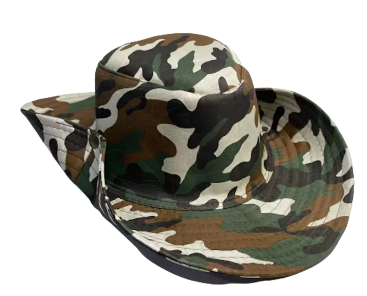 Hattu camo lierihattu käännettvä reunat - Hatut - HAT109 - 1