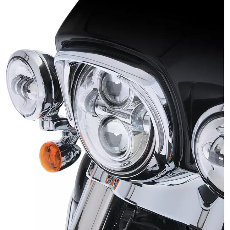 HEADLIGHT BEZEL FANG LED CHROME - Parts ryhmättömät - 20011319 - 1